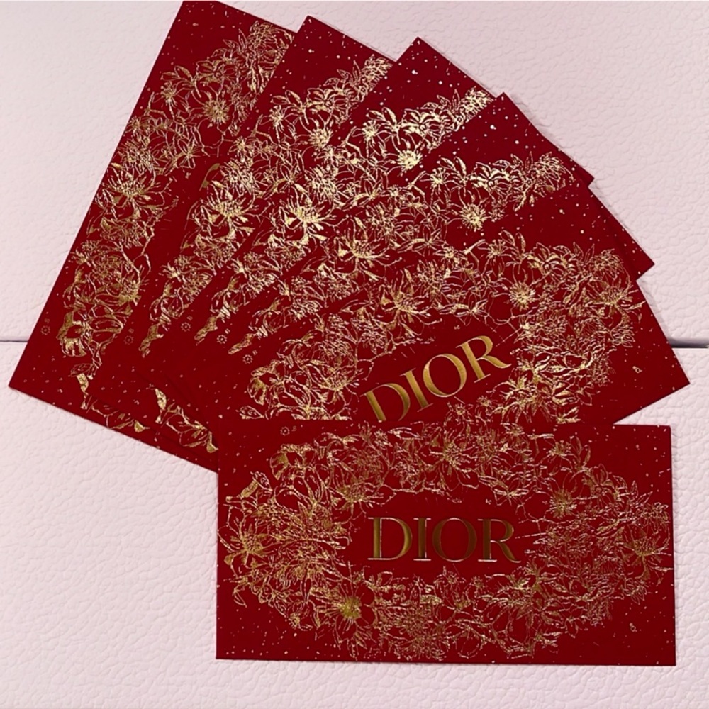 Dior Limited Edition 2023 Lucky Money (8 envelopes inside) in original packaging